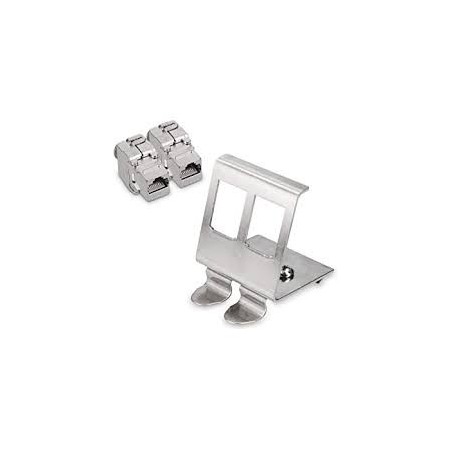 Support 2 RJ45 sur raill DIN FIBREOS Cuivre 4,80 €Cuivre