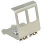 Support 2 RJ45 sur raill DIN