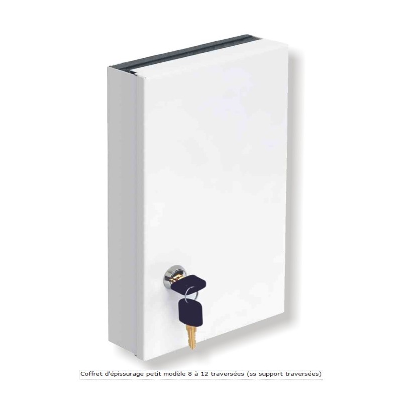 Coffret d'épissurage petit modèle 8 à 12 traversées (ss support traversées)