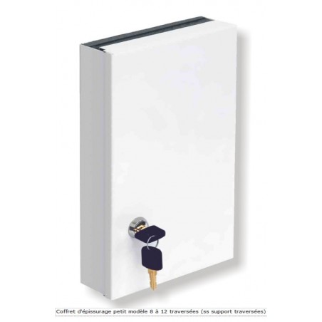 Coffret d'épissurage petit modèle 8 à 12 traversées (ss support traversées) BKT Coffrets fibres 31,44 €Coffrets fibres