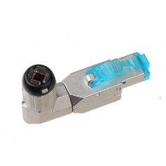 noyau mâle Cat 6a FTP sans outil en angle 90° FIBREOS Noyaux RJ45 4,00 €Noyaux RJ45