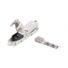 Jonction RJ45 Cat 6a STP FIBREOS Noyaux RJ45 8,40 €Noyaux RJ45