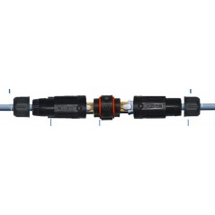 Jonction RJ45 1Gb étanche IP 68  Noyaux RJ45 10,20 €Noyaux RJ45