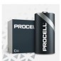  Piles alcalines Duracell Procell C - LR14 1.5V 8.1Ah  Par 10