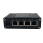 Mini Switch Industriel 4 Port 10/100/1000T 802.3at PoE+1 Port SFP 100/1000