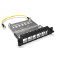 Module LGX 6ports Coupleurs Cat6A F/F NEXCONEX