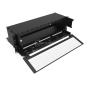 Cadre fixe modulaire HD MP4 3U 12 emplacements (y compris la gestion frontale) N