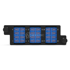 Module HD 100/40G-25/10G 24FO SM G657A1/A2 LC - 3xMPO(M) Elite Base-8, Pol B NEX