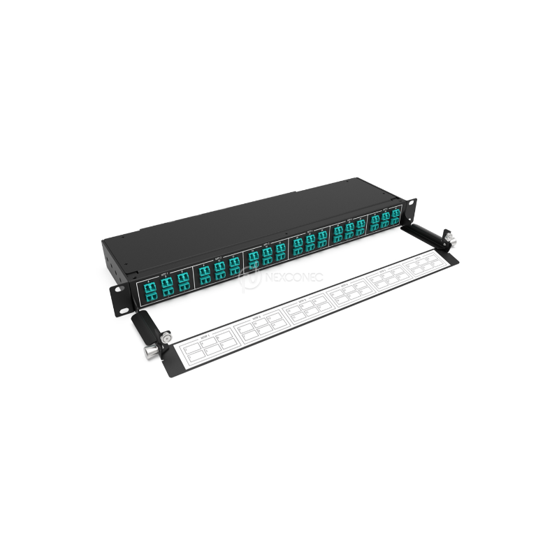 Panneau de dérivation MTP/MPO-LC Base-12 72FO OM4 NEXCONEC