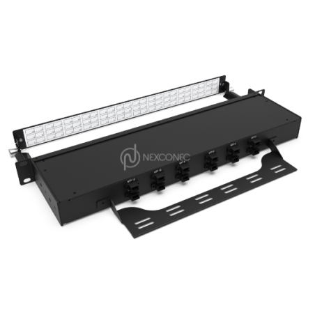 Panneau de dérivation MTP/MPO-LC Base-12 144FO OS2 NEXCONEC