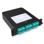 LGX Module MPO-SC Elite 12FO MM OM3/4 Aqua Pol A/C NEXCONEC