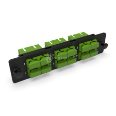 LGX Pass Thru Plaque d'adaptation LC 24FO SM Vert NEXCONEC  Solution LGX 24,67 €Solution LGX