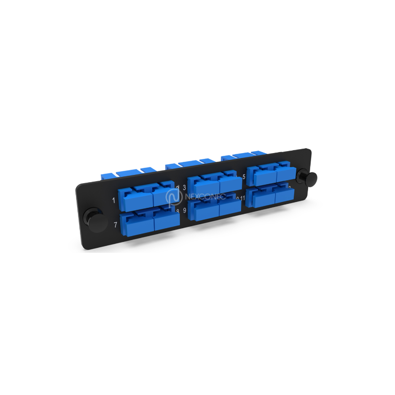 LGX Pass Thru Plaque d'adaptation SC 12FO SM Bleu NEXCONEC  Solution LGX 20,96 €Solution LGX