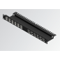 Panneau angulaire preLink® / fixLink® 1U 19'' type 1 / Keystone Angle 30° : 12 g