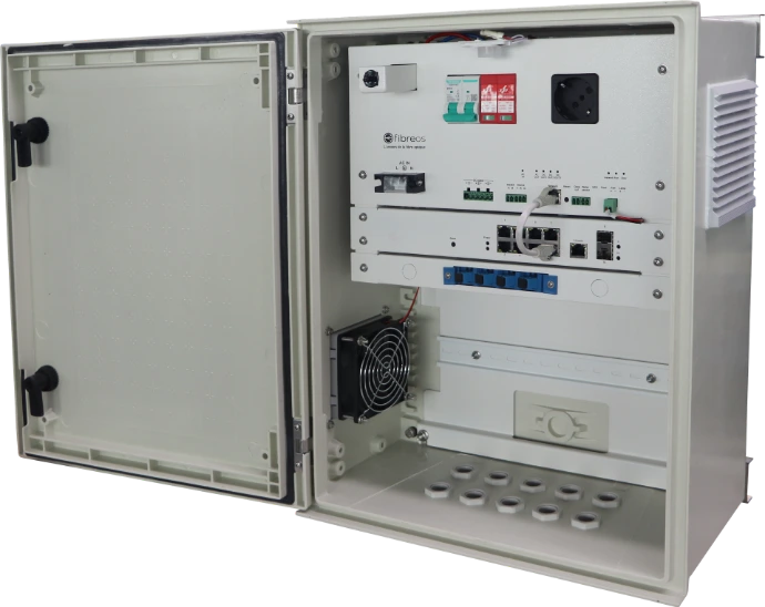 Coffret alimentation et protection électrique vidéosurveillance