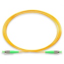 Jarretière optique mono FCAPC/FCAPC simplex jaune 2m
