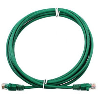 Cordon réseau RJ45 Cat. 6a 100% cuivre double blindé S/FTP LSOH vert 5 m