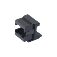 Adapt keystone noir pour traversée SC simplex LC duplex