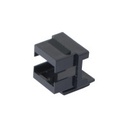 Adapt keystone noir pour traversée SC simplex LC duplex