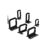 Anneaux passe-câble 80 x 80 mm, plastique (sachet 5 pièces)