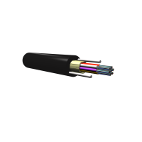 Câble Microgaine Aéro/Sout 12FO SM  armé fibre de verre PE 1T12 G652D