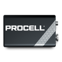  Piles alcalines Duracell Procell 9V - 6LR61 673mAh Par 10