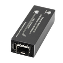 Mini Convertisseur Discreet Lan 1 port 10/100/1000 RJ45 vers 1 port SFP alim usb