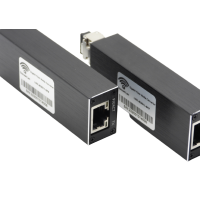 Mini Convertisseur Discreet Lan 1 port 10/100/1000 RJ45 vers 1 port SFP alim usb