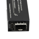 Mini Convertisseur Discreet Lan 1 port 10/100/1000 RJ45 vers 1 port SFP alim usb