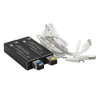 kit complet Discreet Lan pour une liaison gigabit invisible de 40m