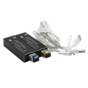kit complet Discreet Lan pour une liaison gigabit invisible de 40m