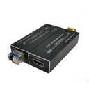 Prolongateur HDMI 4K 10 Gbs1 Fibre Optique Monomode 20 km - Alimentation USB/C