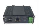 convertisseur de media POE+ industriel 10/100/1000 vers SFP 30 W