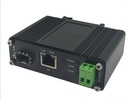 convertisseur de media POE+ industriel 10/100/1000 vers SFP 30 W