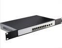 Switch PoE+ at géré 8 ports 10/100/1000 Mbps avec 2 Ports Gigabit SFP alim 120 W
