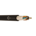 cable hybride optique 12 fo mono g652d + 2 conducteurs cuivre 2.5 mm2