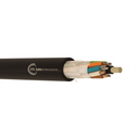 cable hybride optique 12 fo mono g652d + 2 conducteurs cuivre 2.5 mm2