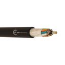 cable hybride optique 12 fo mono g652d + 2 conducteurs cuivre 2.5 mm2