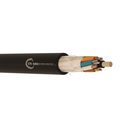 cable hybride optique 12 fo mono g652d + 2 conducteurs cuivre 2.5 mm2