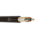 cable hybride optique 12 fo mono g652d + 2 conducteurs cuivre 2.5 mm2