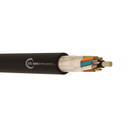 cable hybride optique 12 fo mono g652d + 2 conducteurs cuivre 2.5 mm2