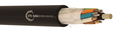 cable hybride optique 12 fo mono g652d + 2 conducteurs cuivre 2.5 mm2