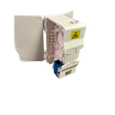 boitier modulaire pour rail  din 4 ports format SC ou LC vide ( pto )