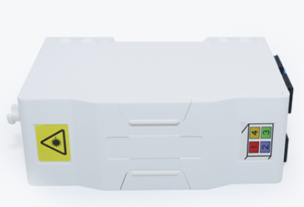 boitier modulaire pour rail  din 4 ports format SC ou LC vide ( pto )
