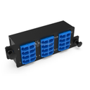 Plaquette HD d’adaptateurs LC 24FO Mono Bleu NEXCONEC