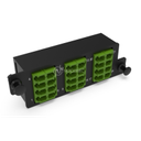 Plaquette HD d’adaptateurs LC 24FO Mono Vert NEXCONEC