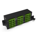 Plaquette HD d’adaptateurs LC 24FO Mono Vert NEXCONEC