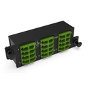 Plaquette HD d’adaptateurs LC 24FO Mono Vert NEXCONEC