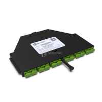 Module NGX MPO(ELITE)M-SC/APC Premium 12FO SM polarité verte A/C NEXCONEC