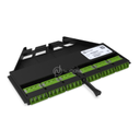 Module de raccordement à fibre optique NGX pour adaptateurs verts 24FO LC NEXCON